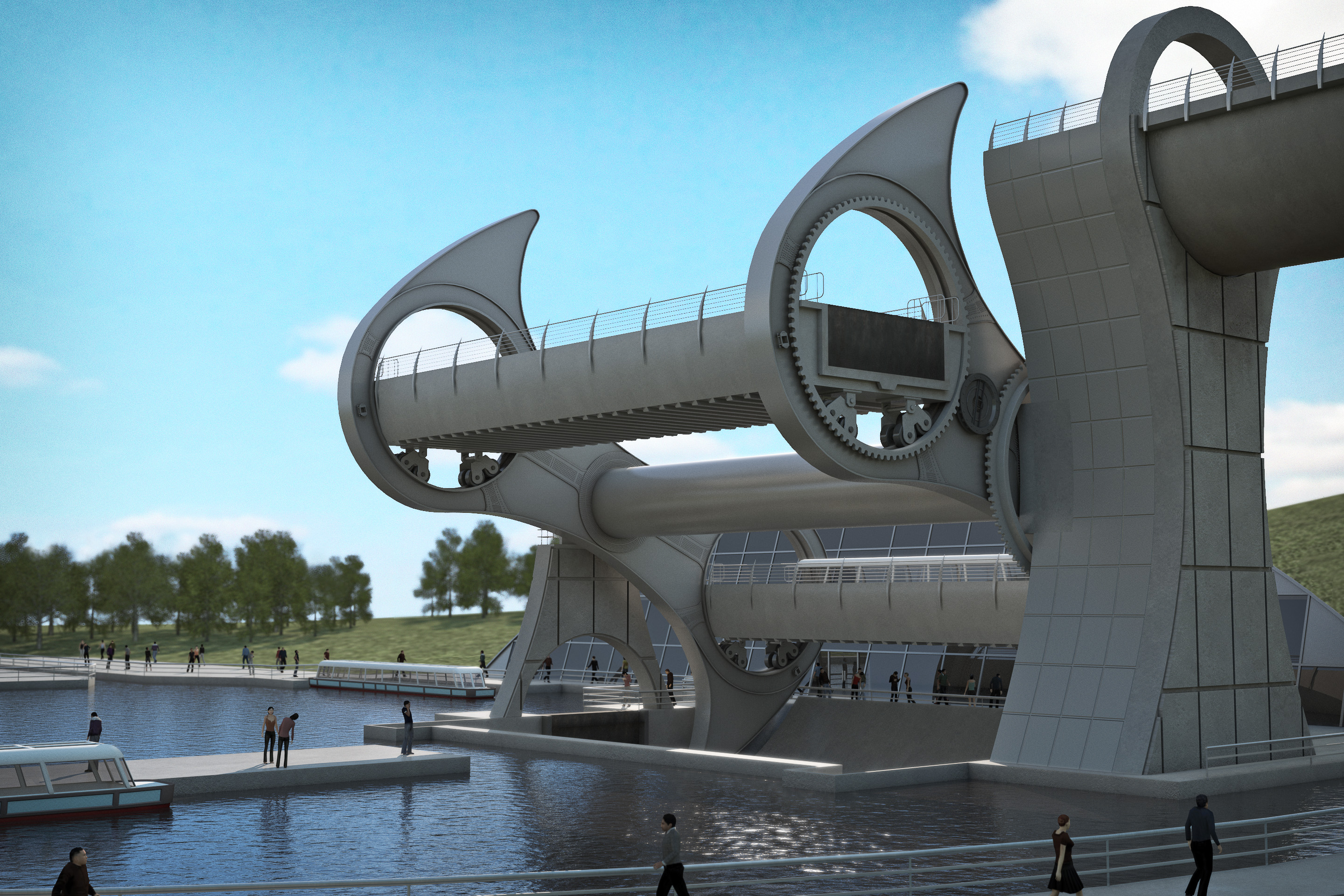 Falkirk Wheel Gavin Dunsire